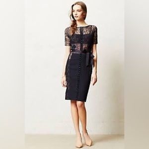 Anthropologie Byron Lars Carissima Sheath Dress